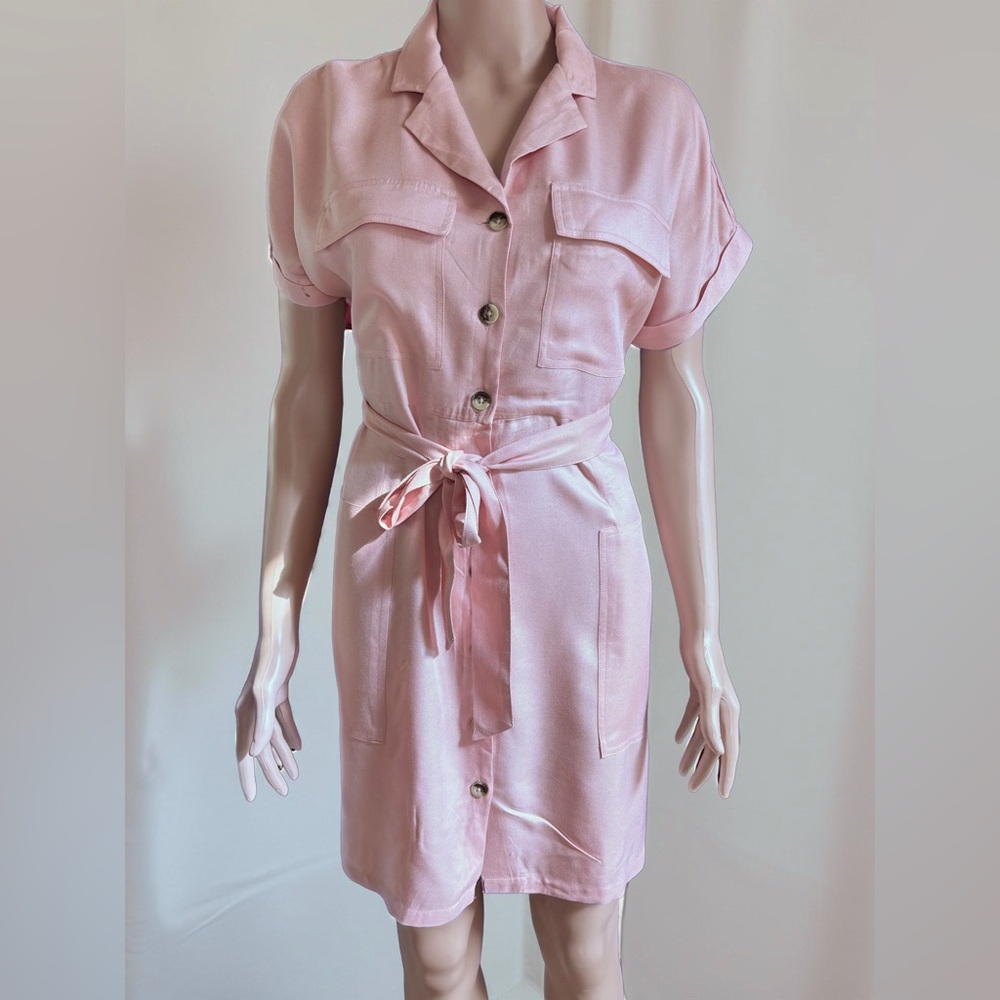 Nuon Pink Peach XL Shirt Dress